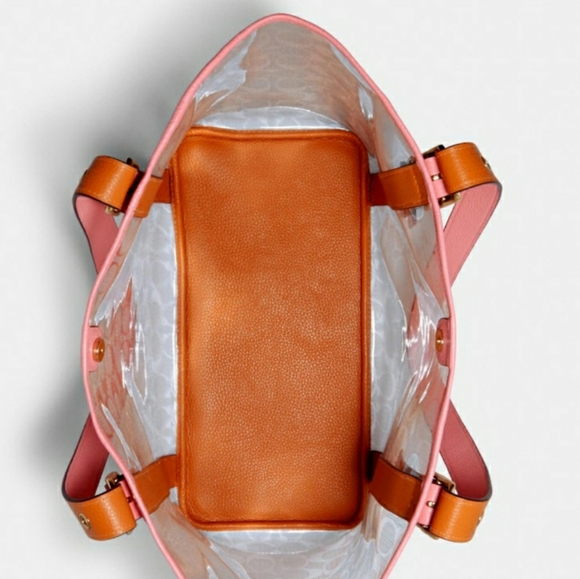 coach clear backpack